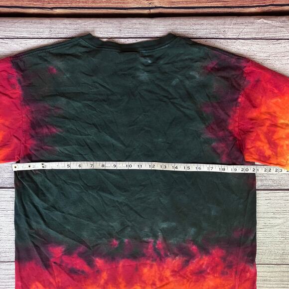 2006 Jimi Hendrix Liquid Blue Tie Dye T-shirt - Picture 4 of 6